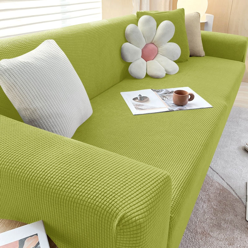 Stretch Textured Sofa Cover – Stylish Protection for Your Sofa
