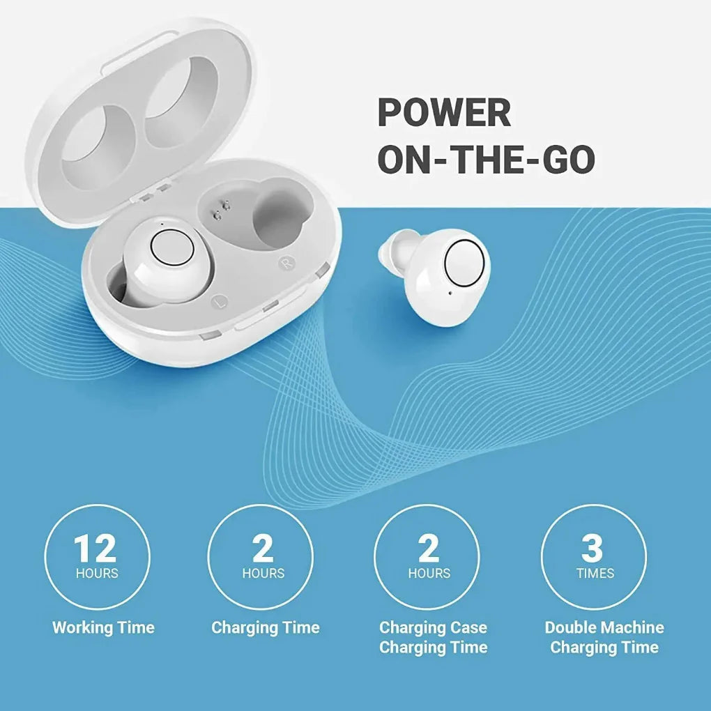 Bluetooth Hearing Aids with App Control – Rechargeable, Compact Design for Enhanced Sound Clarity and Multiple Listening Modes-3