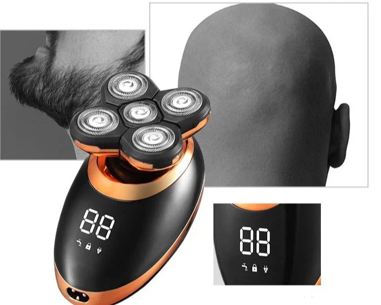 Water-resistant Cordless Multi-Functional Trimmer for Men