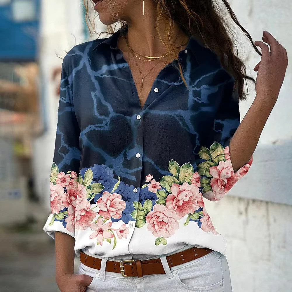 JacobNora AUS – Stylish Blouse with Print