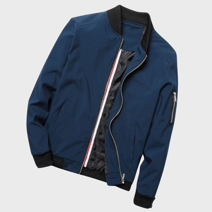 Men's All-Season Bomber Jacket Lightweight & Stylish