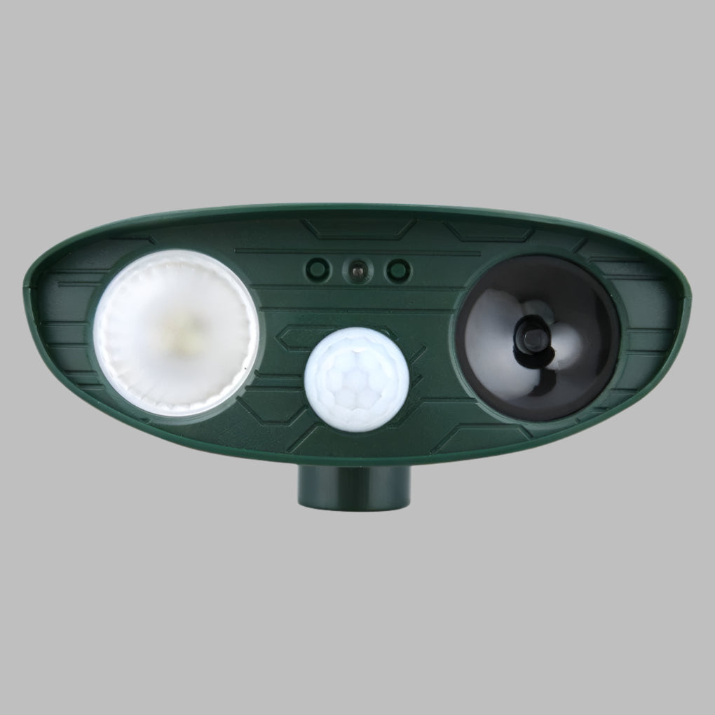 Outdoor Rabbit Deterrent – Solar Ultrasonic Pest Control Device