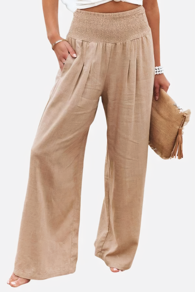 Cornelia | High Waisted Palazzo Pants