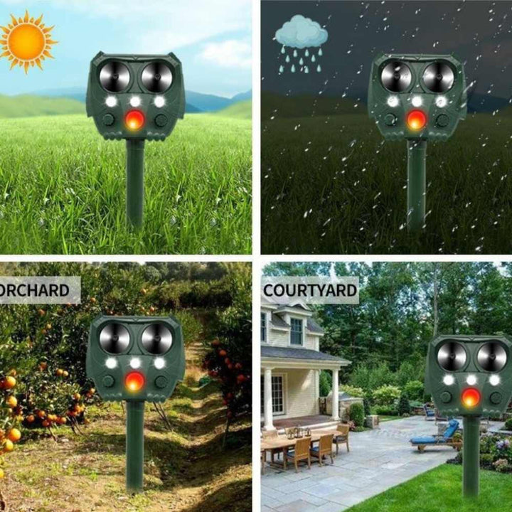 Ultrasonic Cat, Dog, Fox and Rat Repellent