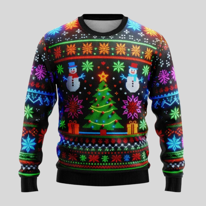 Unisex Neon Christmas Sweater