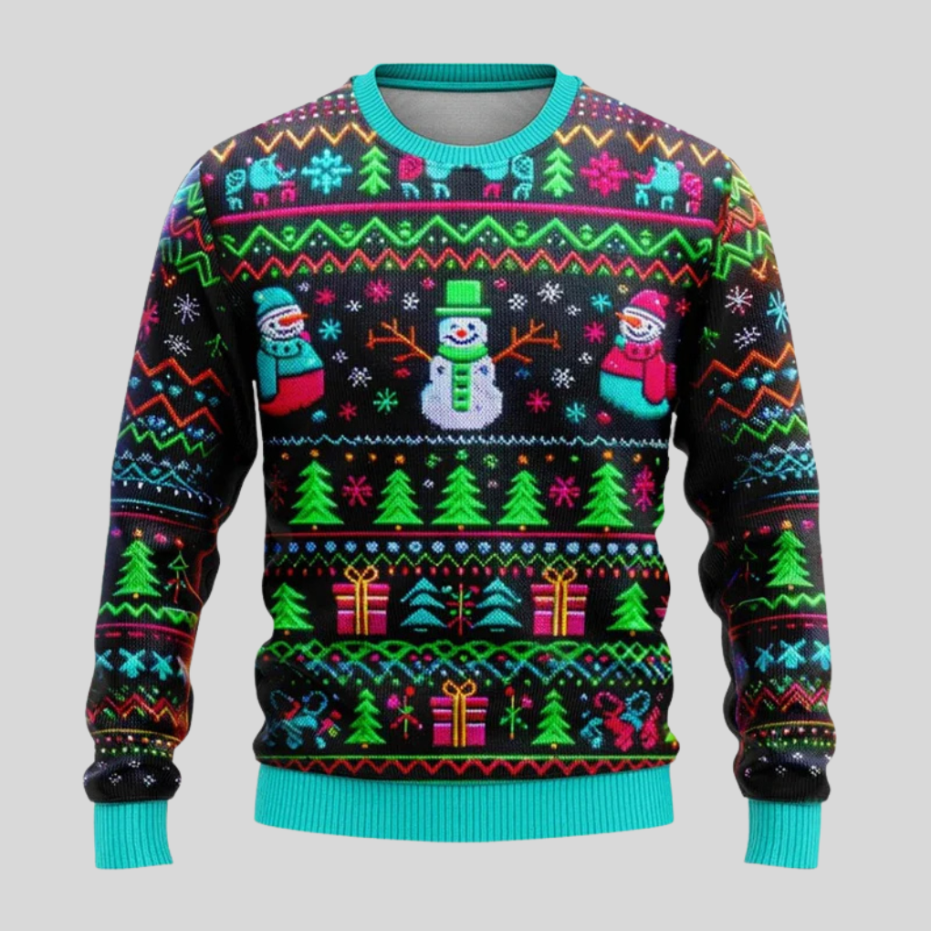Unisex Neon Christmas Sweater