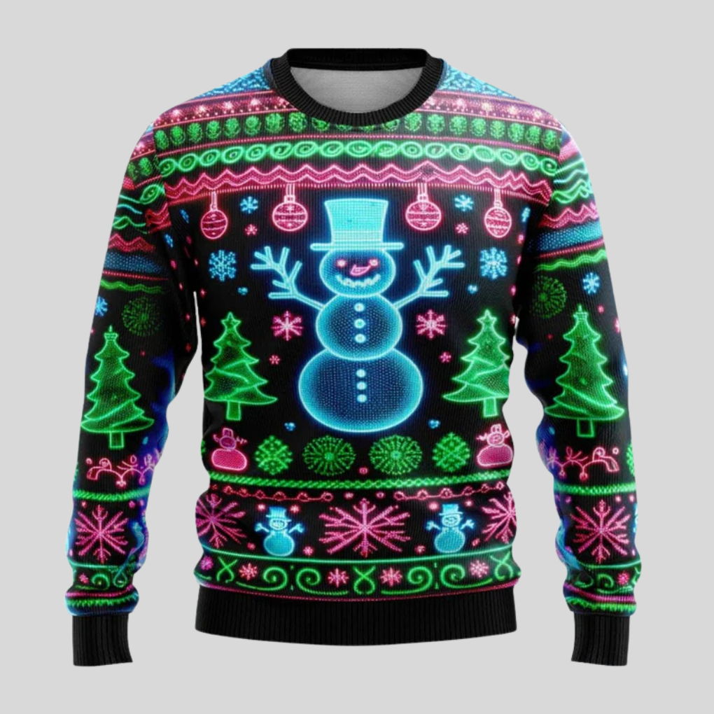 Unisex Neon Christmas Sweater