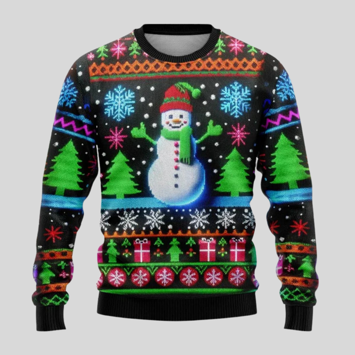 Unisex Neon Christmas Sweater