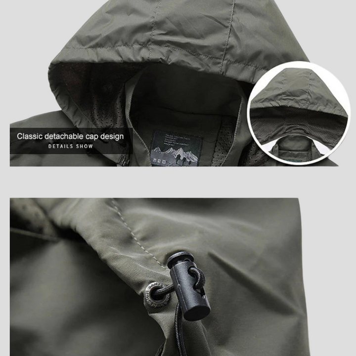 Men’s Softshell Jacket – Winter-Ready Design with Outdoor Features