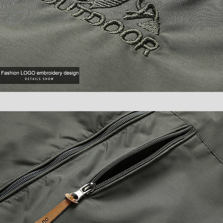 Men’s Softshell Jacket – Winter-Ready Design with Outdoor Features