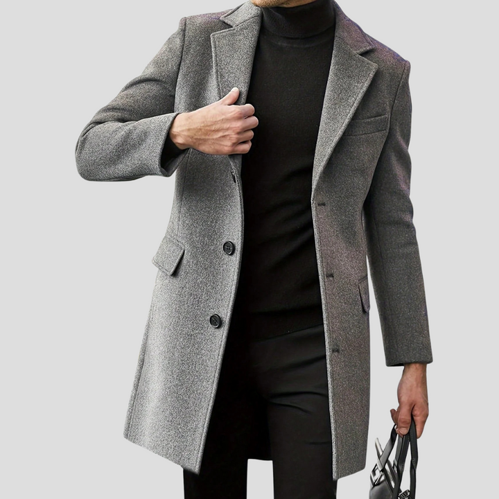 Men’s Classic Revere Overcoat