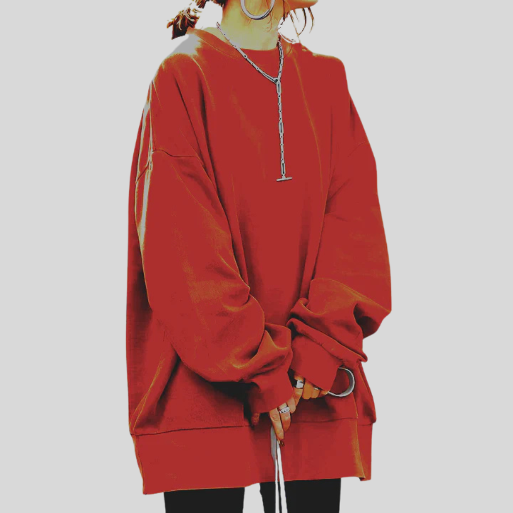 Women’s Oversized Sweater– Relaxed Style with Bold Fit