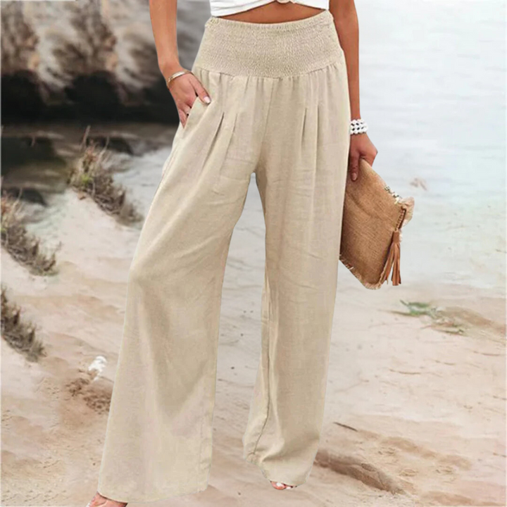 Wide-Leg Summer Pants