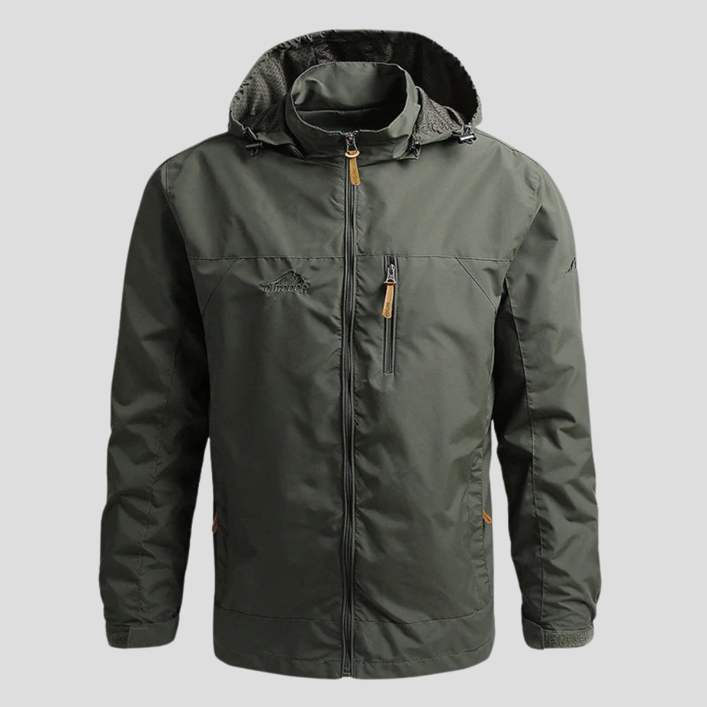Men’s Softshell Jacket – Winter-Ready Design with Outdoor Features