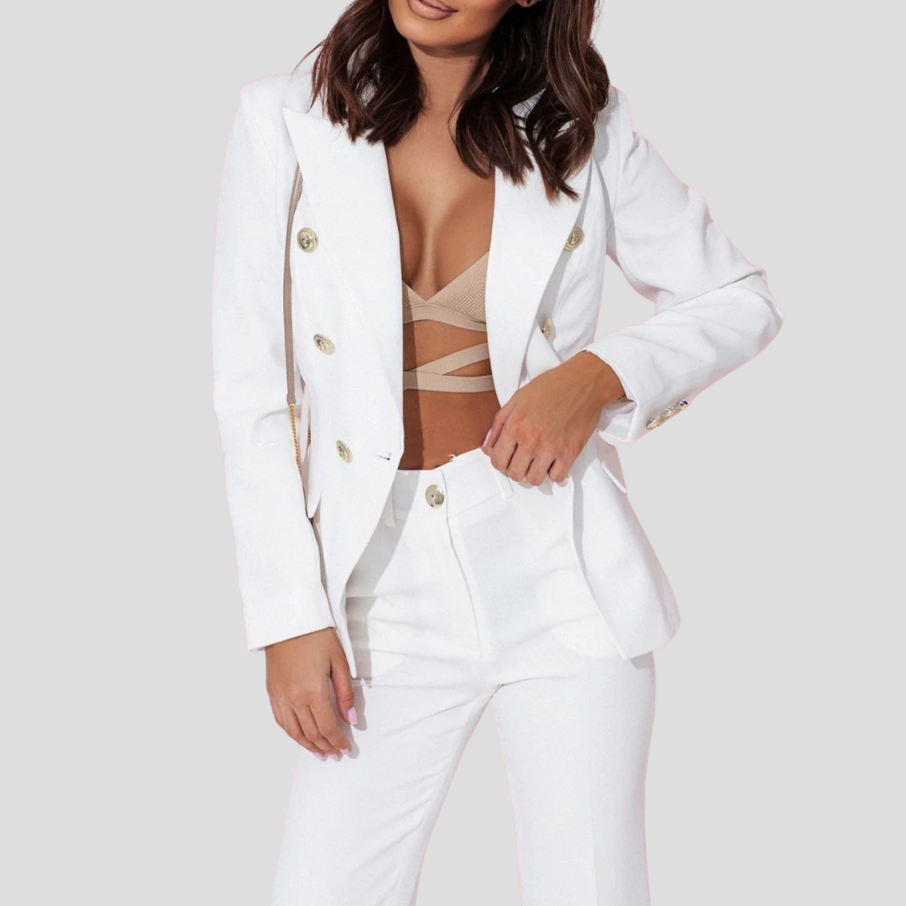 Women’s Elisea Blazer Set – Modern Summer Suit