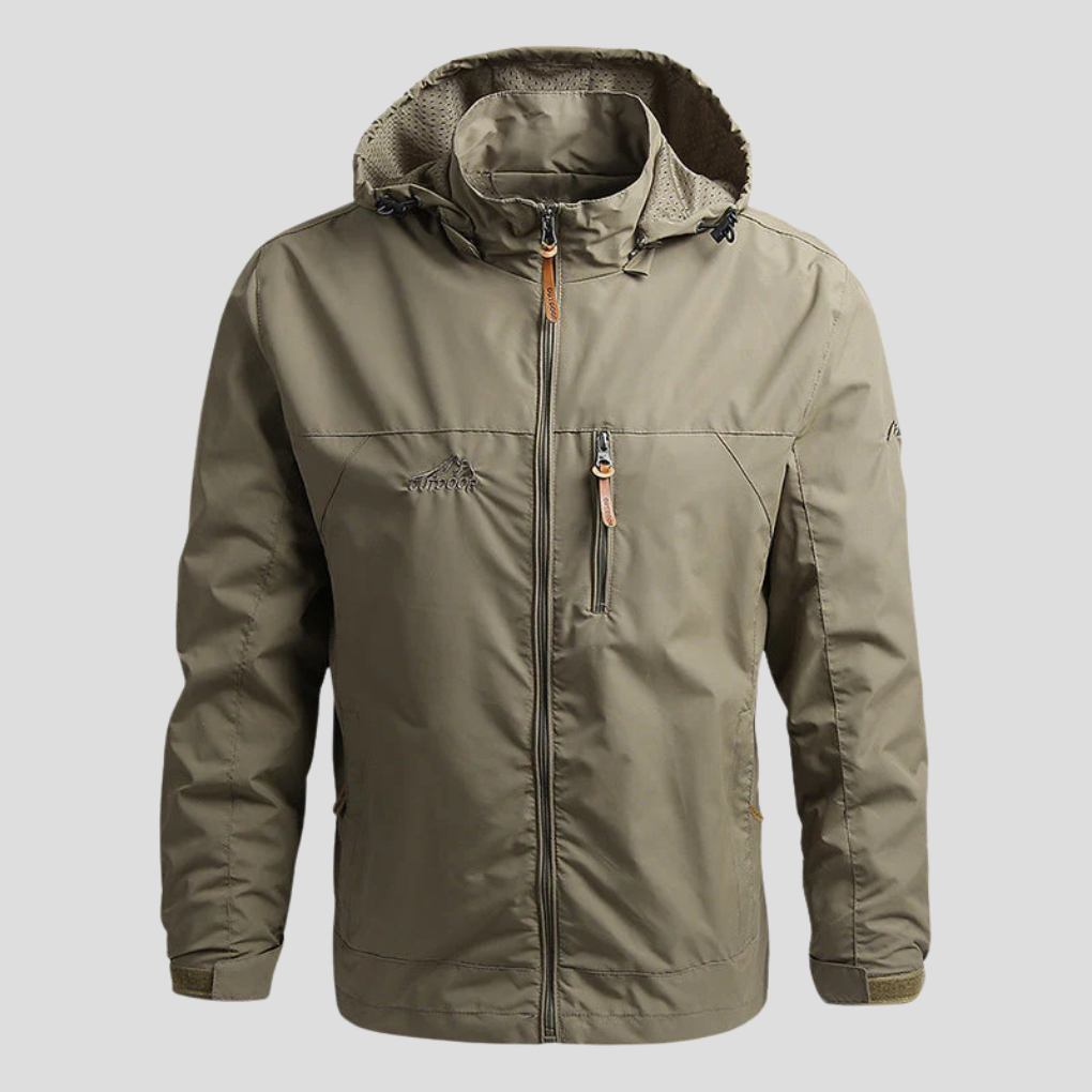 Men’s Softshell Jacket – Winter-Ready Design with Outdoor Features