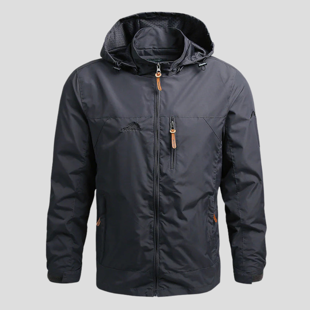 Men’s Softshell Jacket – Winter-Ready Design with Outdoor Features