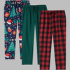 3-Pack Flannel Men's Pyjama Bottoms