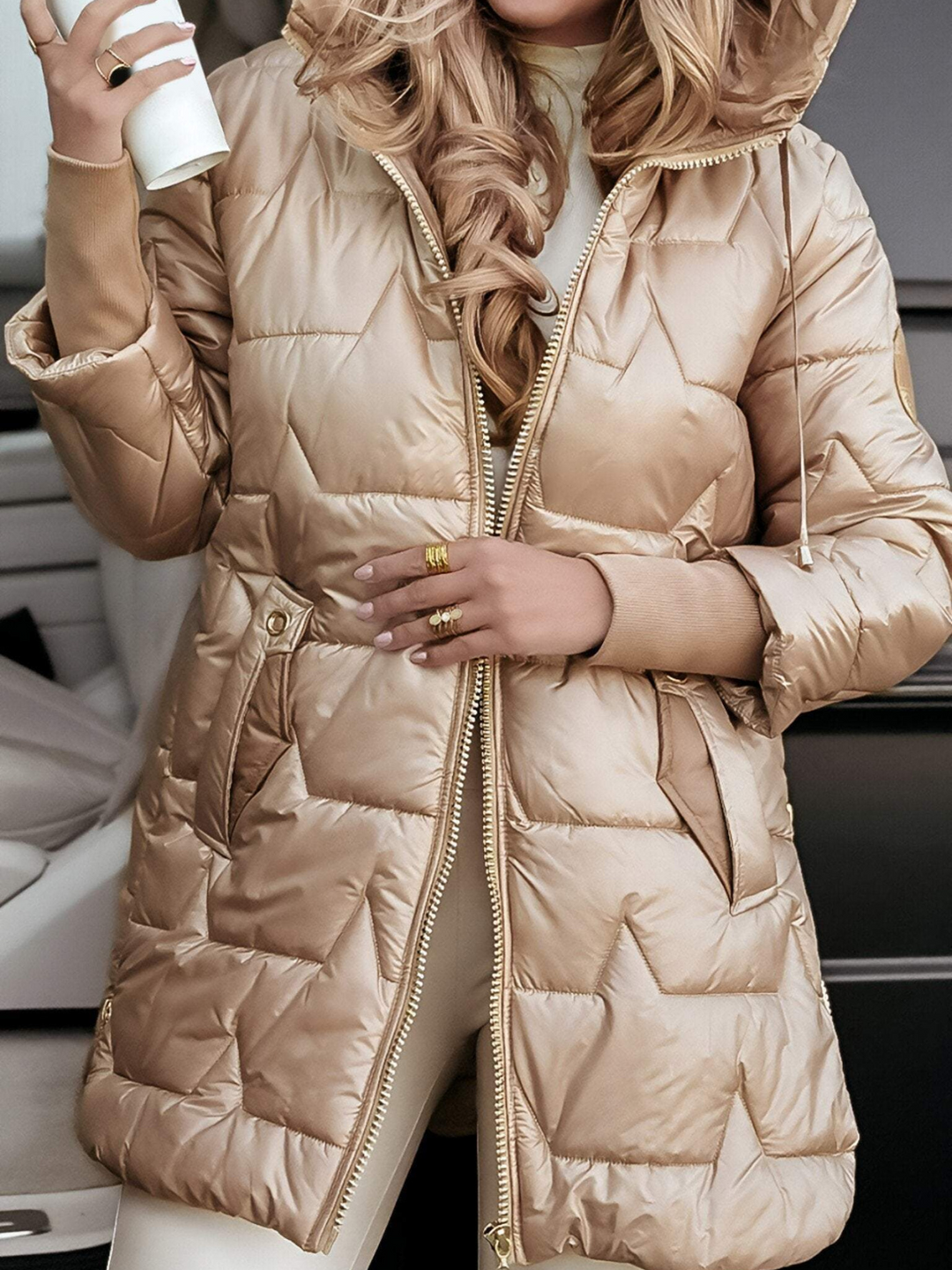 Fayra | Women’s Lightweight Fall Jacket | Stylish Drape & Seasonal Layer