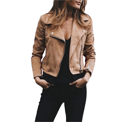 Angie | Stylish Leather Jacket| Women