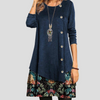 Women’s Floral Button Mini Dress