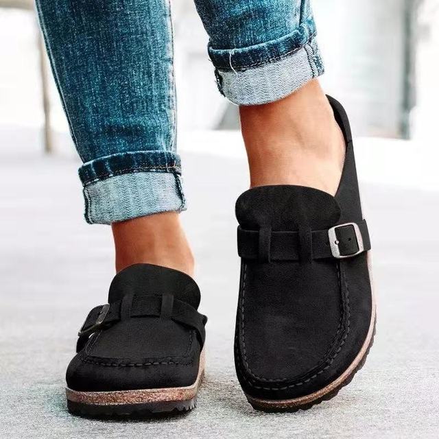 Retro Suede Loafers for Women in Timeless Old Money Style