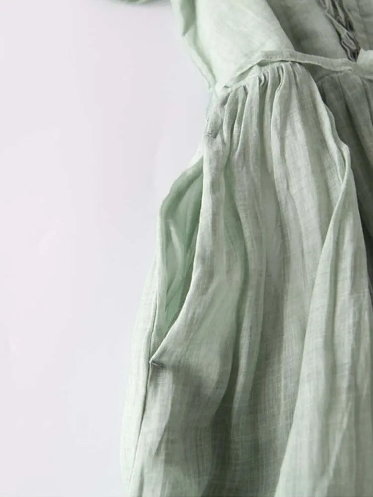 Long Linen Dress – Effortless Elegance for Summer Days