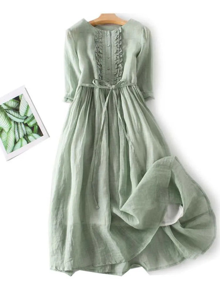 Long Linen Dress – Effortless Elegance for Summer Days