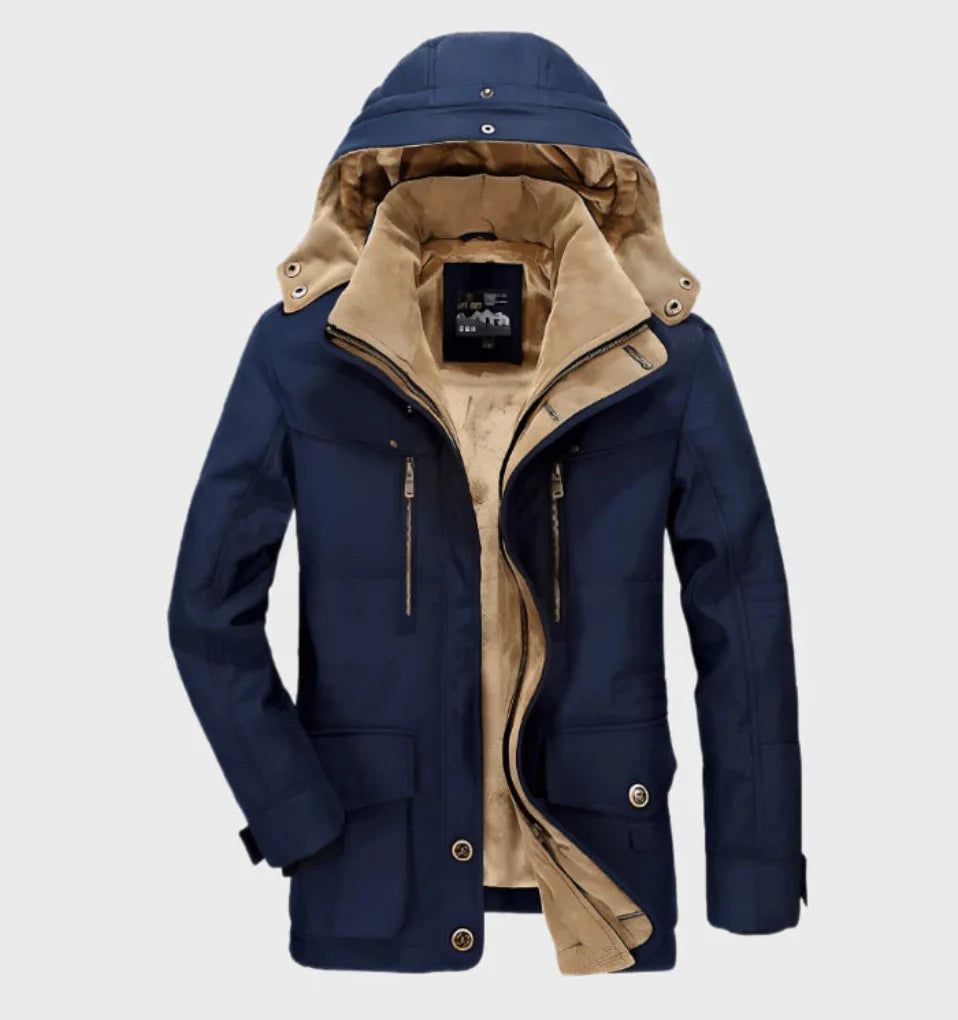Men’s Winter Jacket – Warm, water-resistant, and Breathable