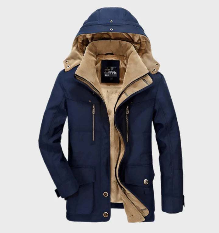 Men’s Winter Jacket – Warm, water-resistant, and Breathable