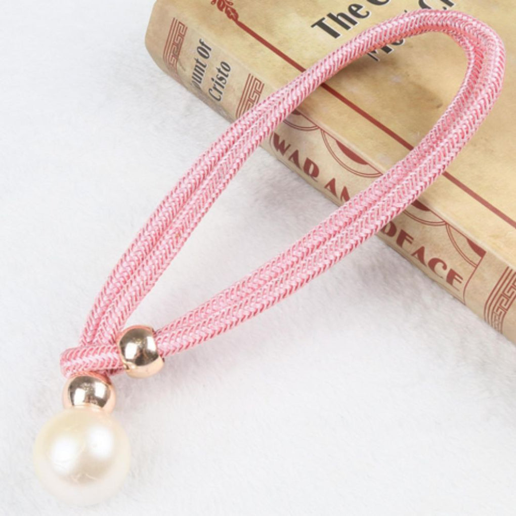Lustrous Elegant 2-Piece Set  Pearl Curtain Tie Back