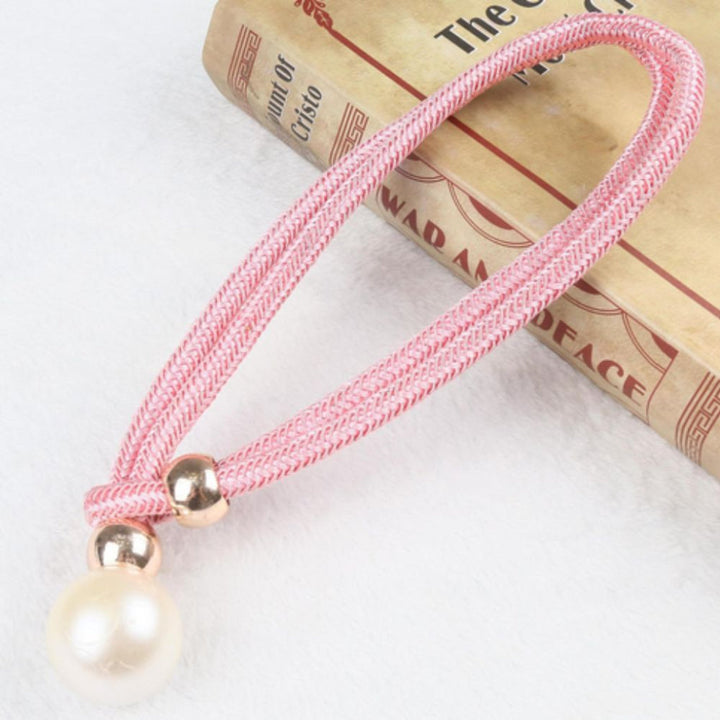 Lustrous Elegant 2-Piece Set  Pearl Curtain Tie Back
