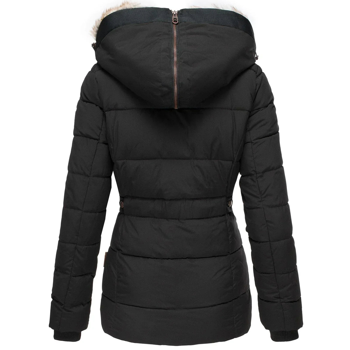 Inna | Stylish Fur-Lined Winter Coat For Women