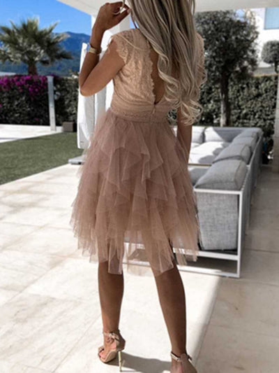 Shiena | Women's Sleeveless Cocktail Dress | Perfect for Parties