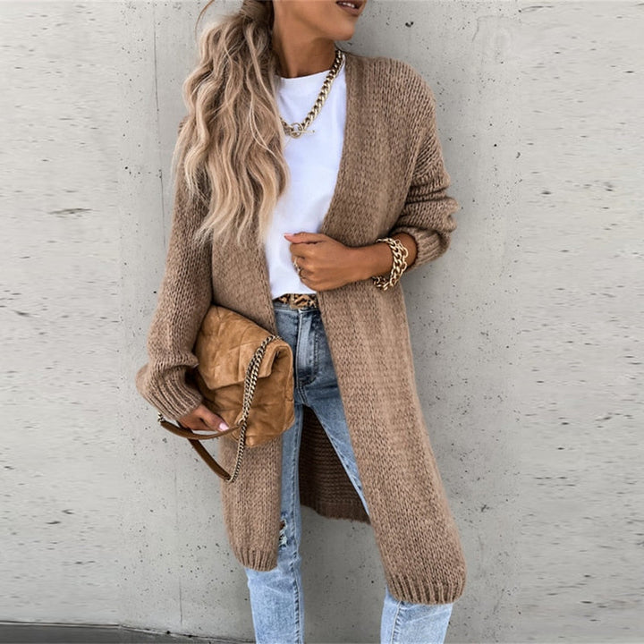 Zavira | Women’s Casual Long Cardigan | Relaxed Fit & Cozy Texture