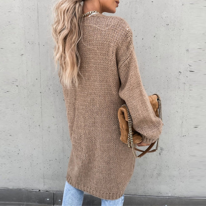 Zavira | Women’s Casual Long Cardigan | Relaxed Fit & Cozy Texture
