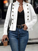 Clavira | Women’s Buttoned Jacket | Shape & Easy Layer