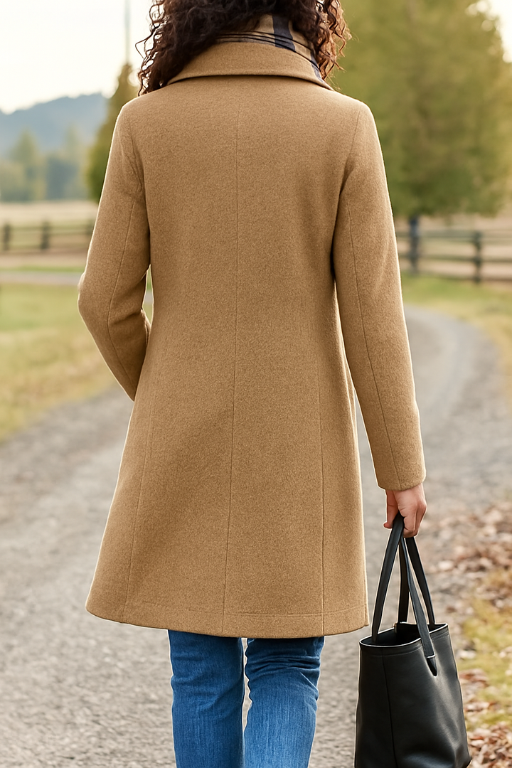 Alsenne | Women's Buttoned Coat | Classic & Practical