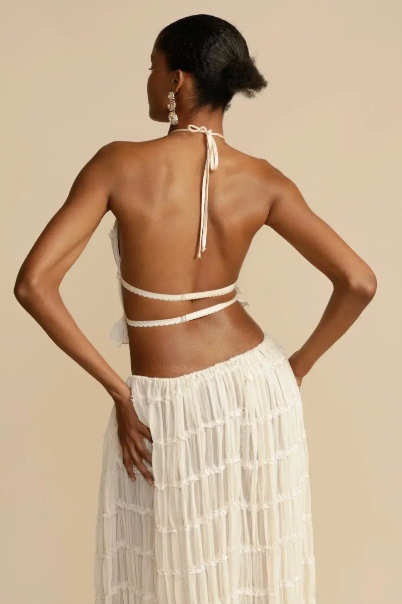 Anita | Women's Backless Top And Long Skirt Set | Stylish