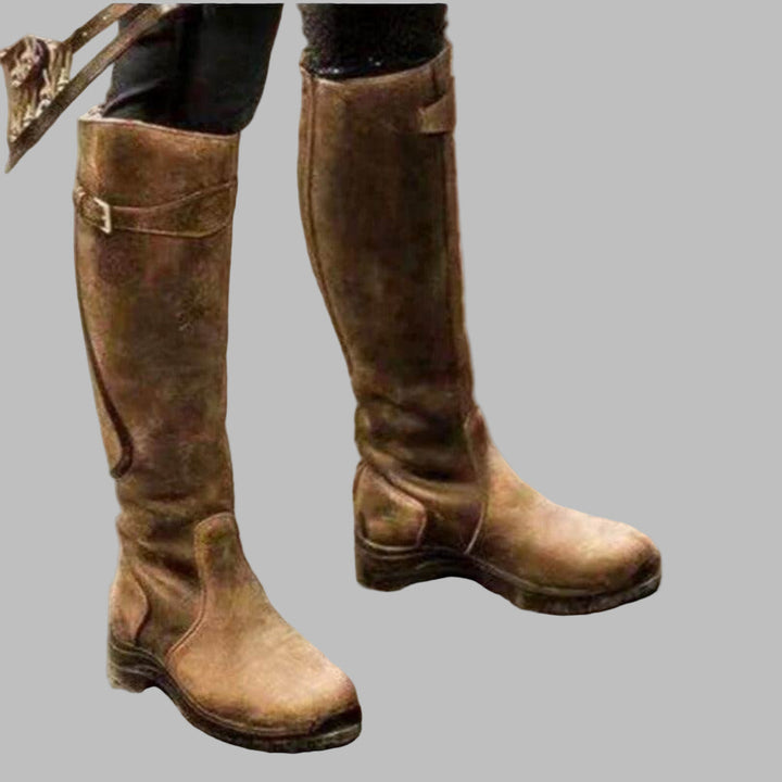 Women's Water-resistant Winter Riding Boots