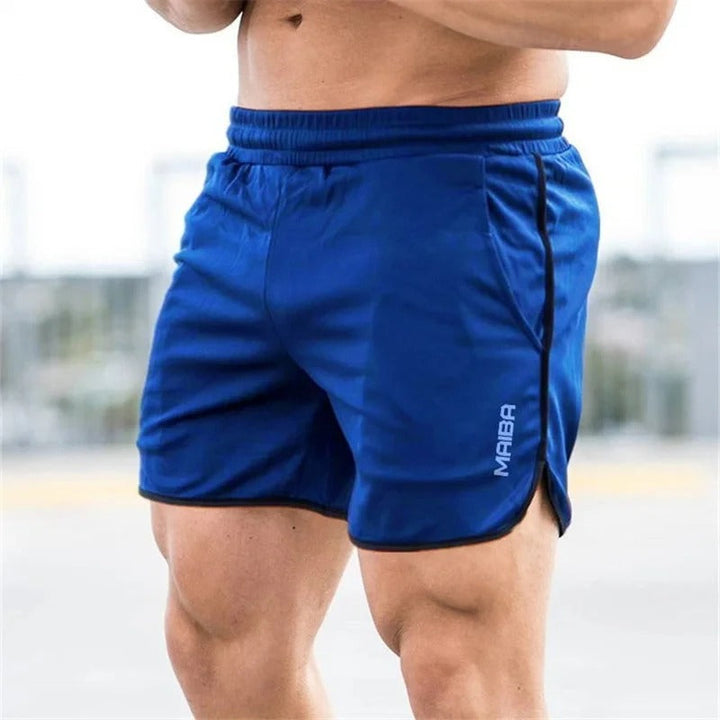 Slim-Fit Elastic Men's Swimming Trunks