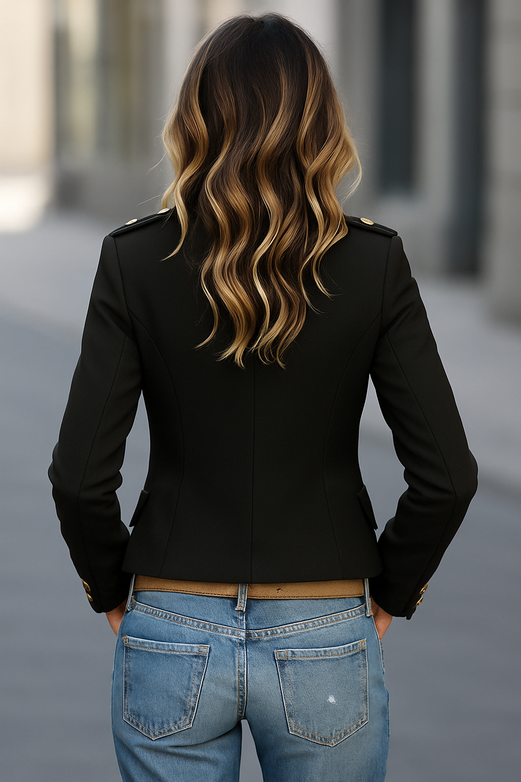 Bendira | Women’s Stand Collar Jacket | Tailored Fit & Modern Shape