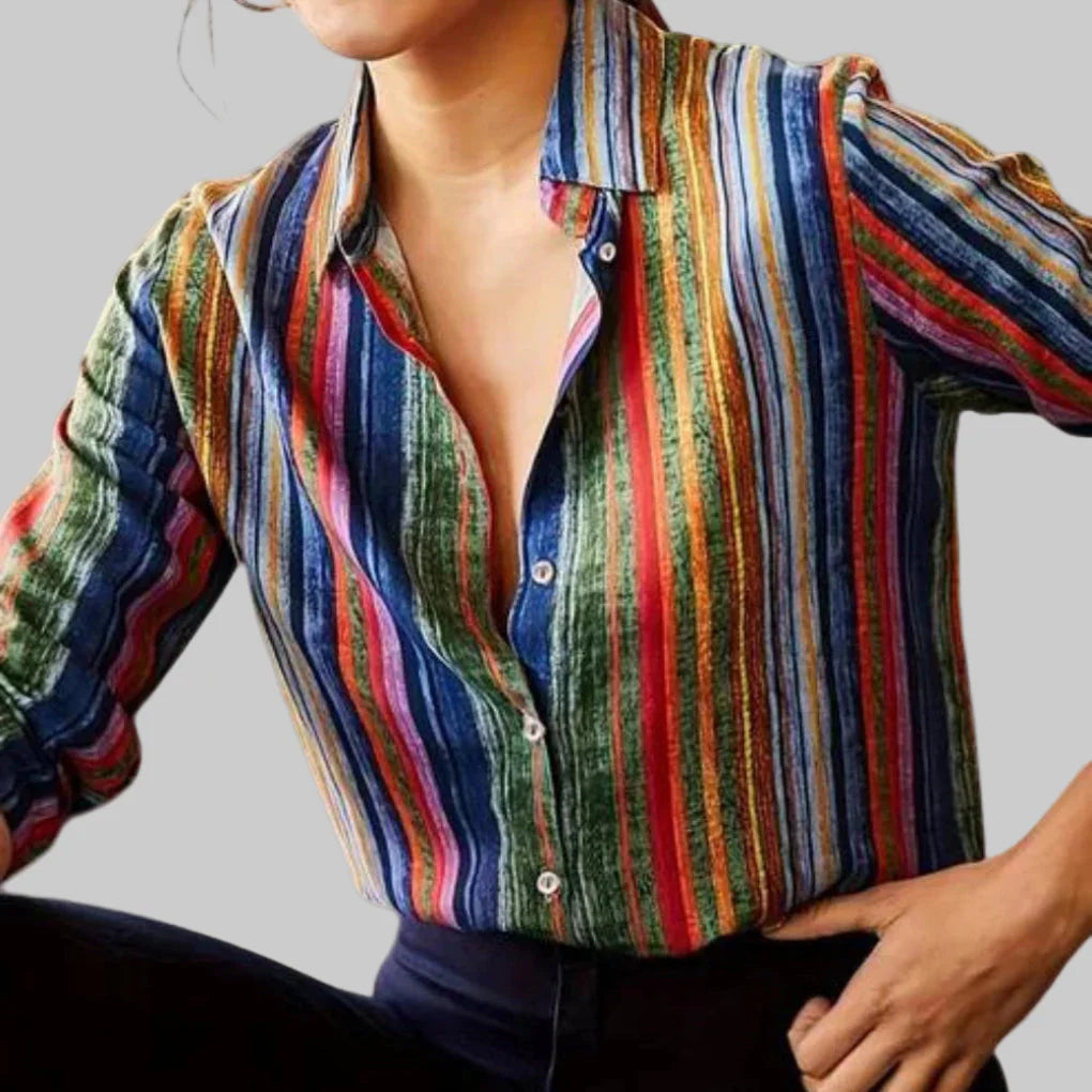 Women’s Blouse – Colorful Design with Everyday Flair