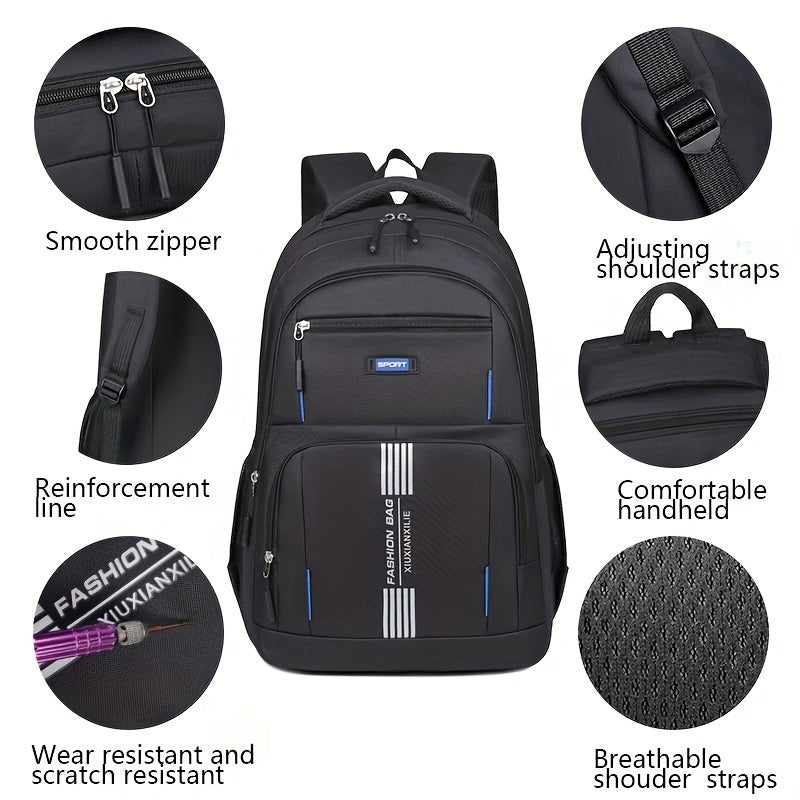 Durable Men's Leather Backpack | Timeless Utility