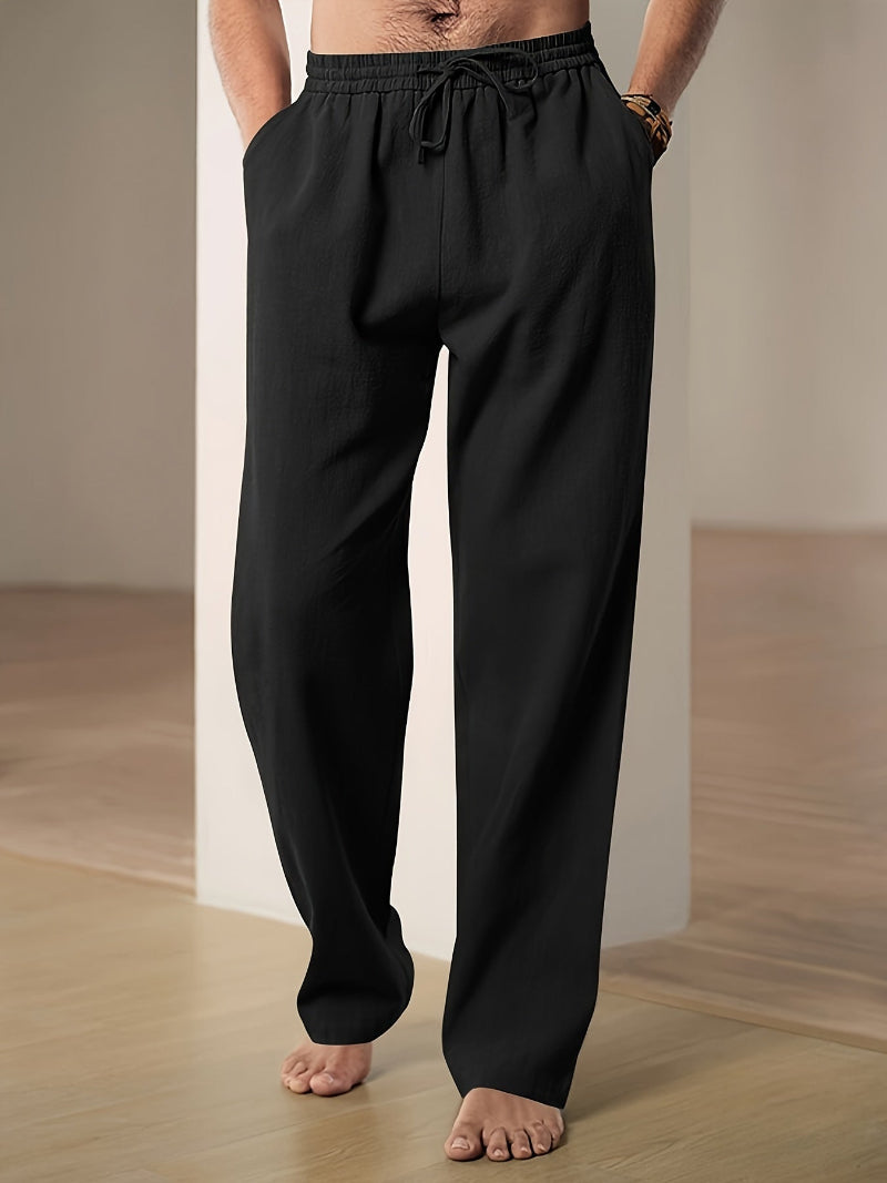 Men’s Relaxed Fit Drawstring Pants