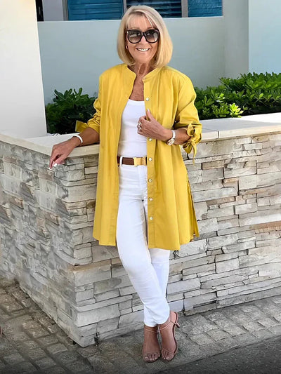 Molyn | Women's Chic Polo Jacket | Bright