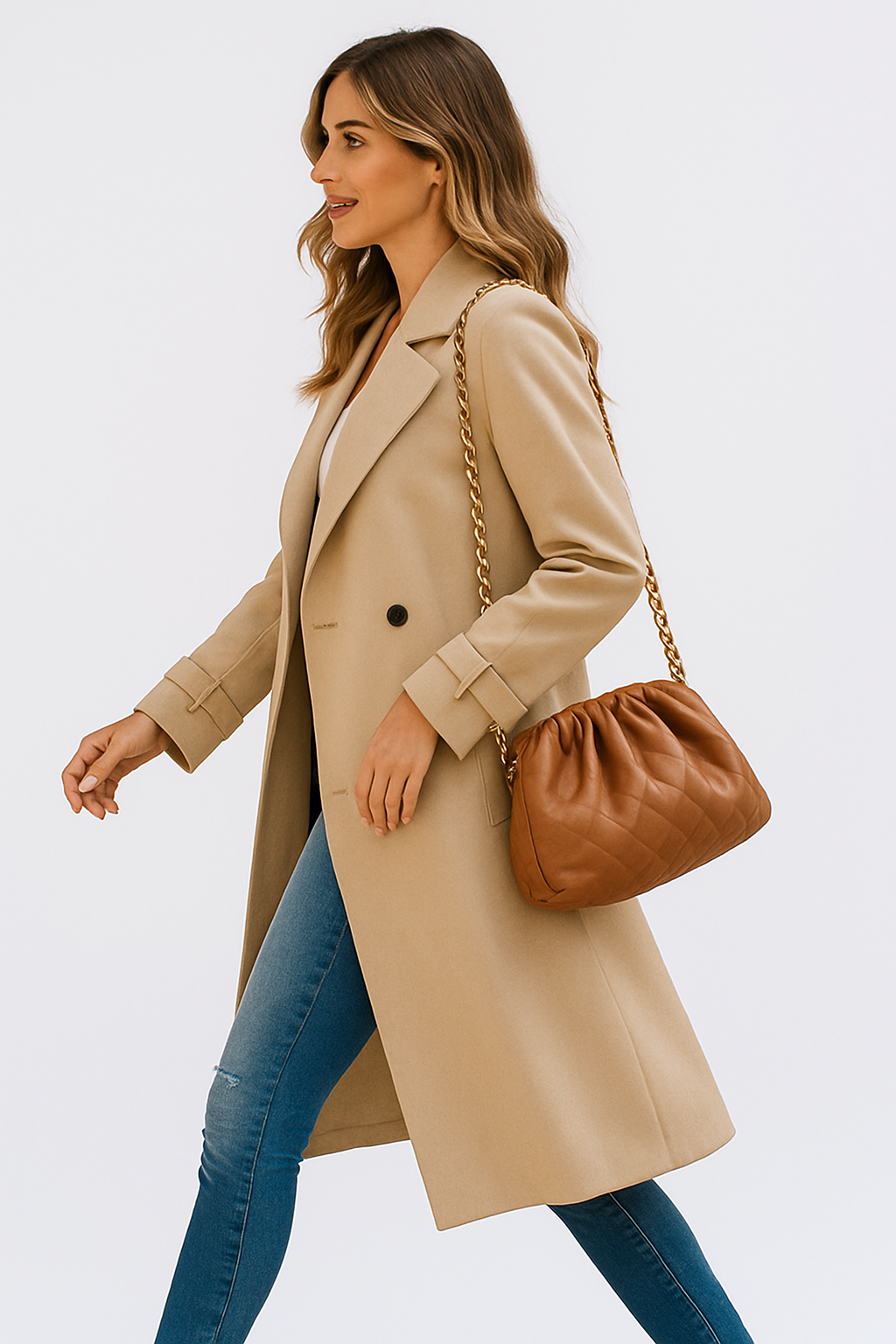 Charlenne | Women’s Elegant Trench Coat | Classic Style