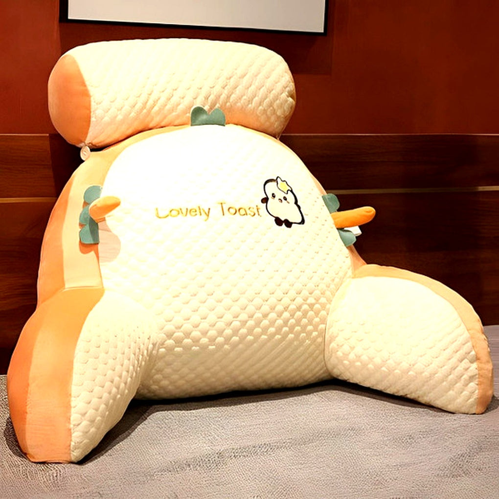 Triangular Back Cushion – Angled Support for Sitting