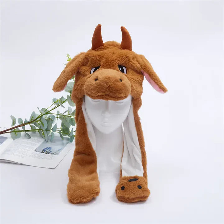 Bounce Bunny – Cute Hat with Moving Ears for Fun and Warmth