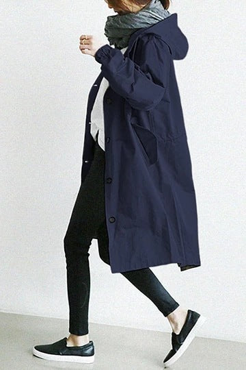 Vallyz | Women's Water-Resistant Trench Coat | Elegant Fit